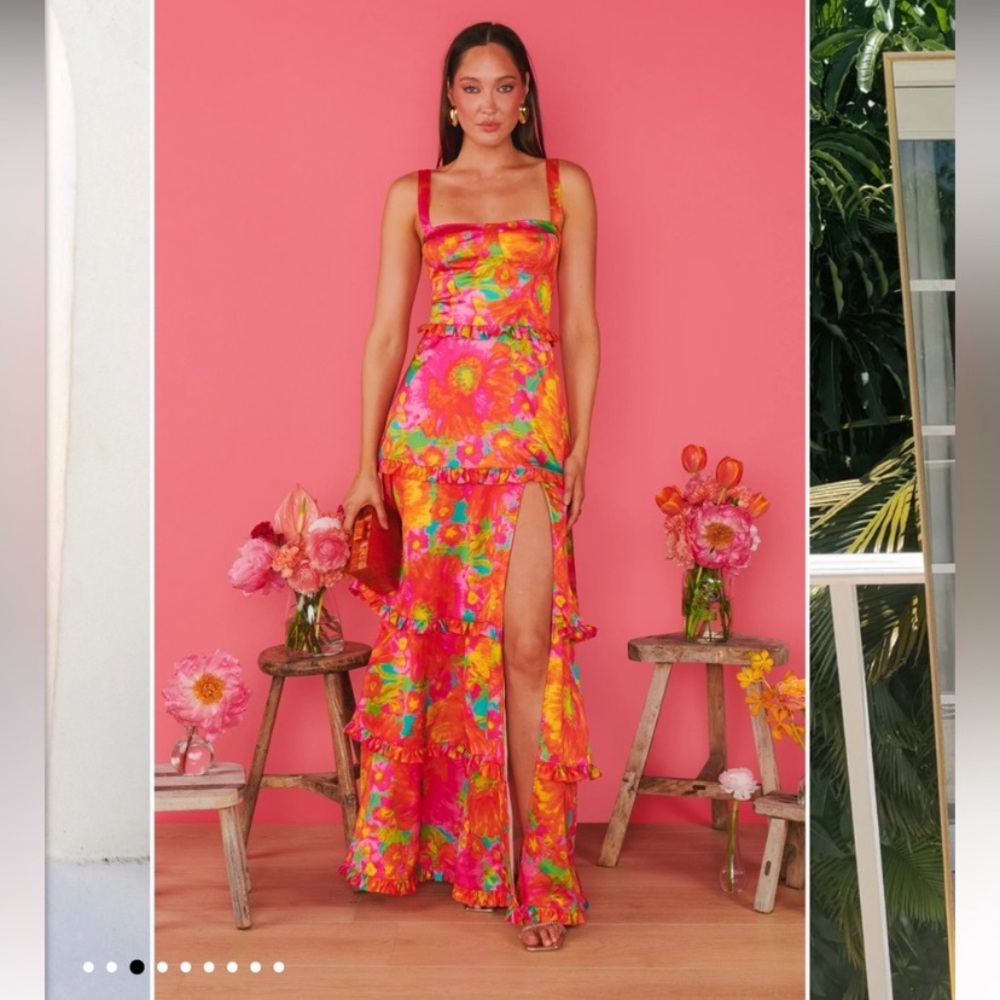 Show Me Your Mumu Lady Corset Dress in miss Malibu size small prom wedding guest